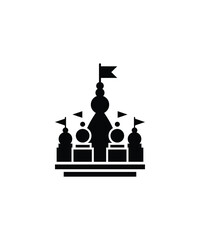 temple icon, vector best flat icon.