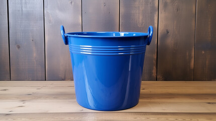 plastic bucket theme design illustration