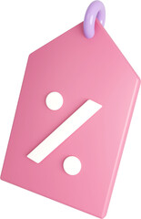 3D Discount sale tag
