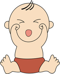 Baby illustration