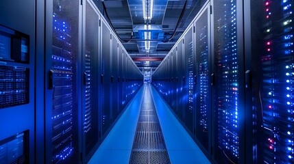 the world of supercomputing, where immense processing power tackles complex scientific simulations...
