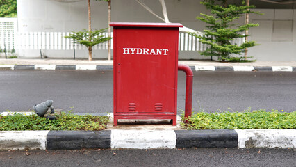 hydrant in town