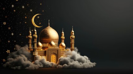 Islamic Festivity in Vector: Eid Greetings Card