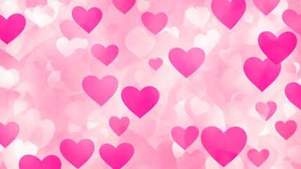 Valentine's Day or Mother's Day with gift heart background