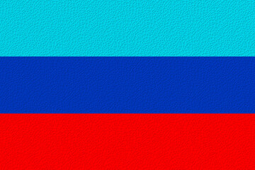National flag of Lugansk People's Republic. Background  with flag  of Lugansk People's Republic.