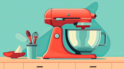 Ai powered cooking tutorials solid color background