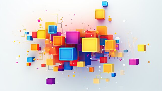 Ai content recommendations solid color background