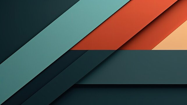 A minimalistic background with intersecting lines in a contrasting color palette