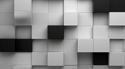 A minimalistic background with square tiles in a monochromatic palette