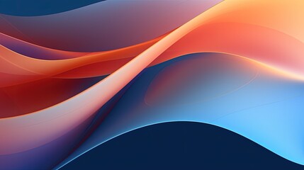 An abstract background with intersecting curves in a dynamic composition