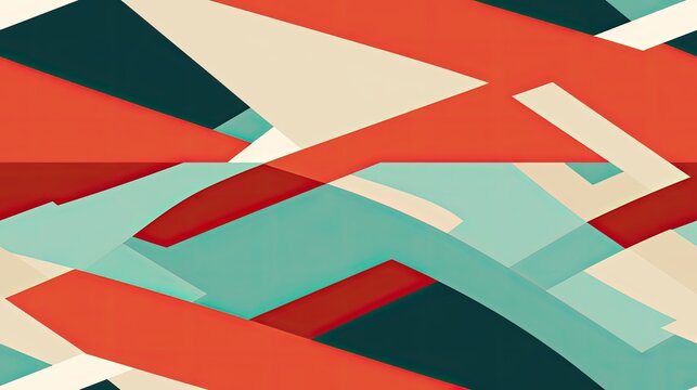 Patterns featuring a mix of intersecting lines and angles