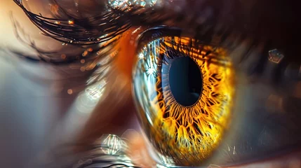 Foto op Aluminium close up of an eye © Hungarian