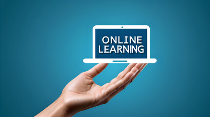E-learning Online education.