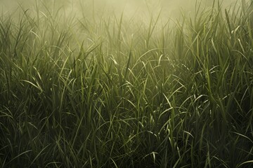 Obraz premium in the middle green grass field professional photography