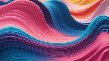 Naklejka premium colorful wavy background design. Suitable for banners, posters, flyers, wallpapers and others