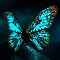 bioluminescent butterfly neon lighting38