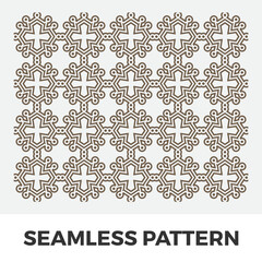 pattern with flowers vector
