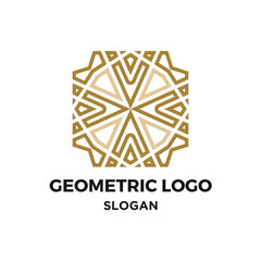 Geometric ornament logo