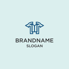 Abstract logo design for company