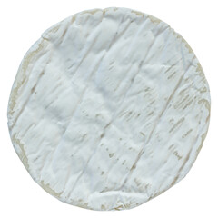 Delicious creamy camembert cheese on a transparent background.: Famous french cow milk cheese made...