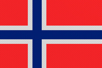 Naklejka premium National flag of Jian mayen. Background with flag of Jian mayen