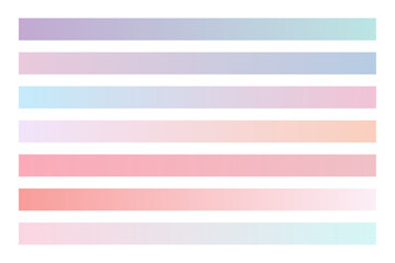 soft and smooth pastel color gradient background in collection