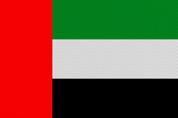 National flag of United Arab Emirates. Background for editors and designers. National holiday