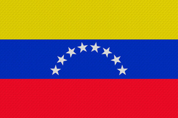 National flag of Venezuela. Background  with flag of Venezuela.