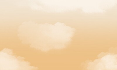 clouds in the sky, evening warm sky illustrations