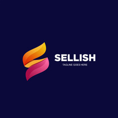 beautiful logo business colorful gradient design