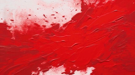 bold and fiery red brushwork art, isolated white background. perfect for backgrounds in graphic design, illustrative accents in marketing materials, and creative art projects