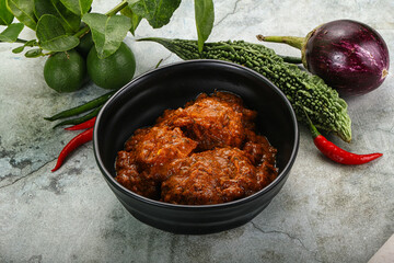 Kashmiri aloo dum - potato stuffed cheese
