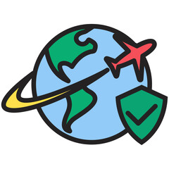 Travel insurance Icon