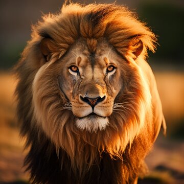 Best ever nice biggest lion images Generative AI