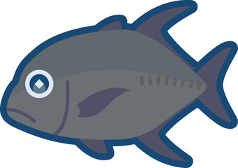 かわいいカッポレのイラスト