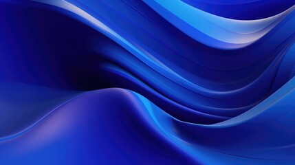 Abstract shapes background in blue color