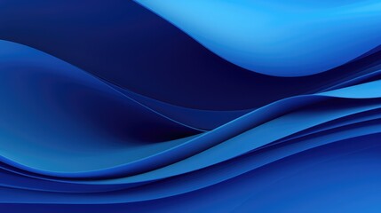 Obraz premium Abstract shapes background in blue color