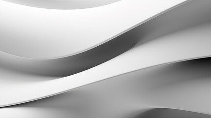 abstract of white curved architectural pattern background.