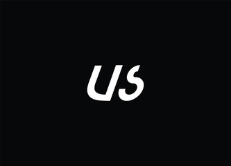 US letter logo and initial logo design