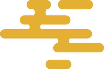 folk cloud window pattern