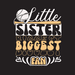 little sister biggest fan SVG