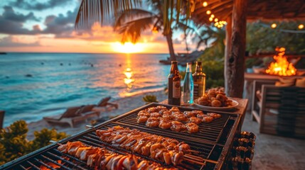 Tropical Beachside BBQ