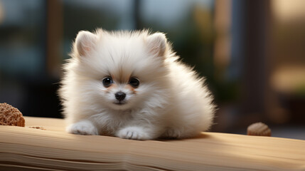pomeranian spitz puppy