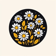 vector flower icons are great for decorate presentations. Generative AI