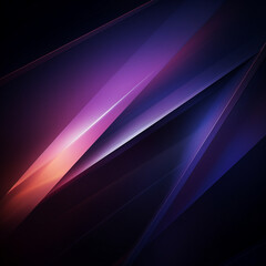 Fototapeta premium A glistening and semi-transparent glowing, diagonal angle, Ambient light, Sketch style, high detail, pure dark background, mystical ambiance, violet and peach spectrum, wallpaper, Cinematic Light.