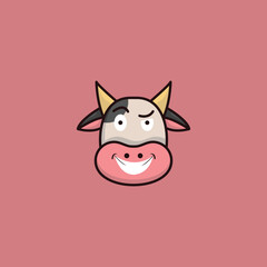Cute Cow Illustartion