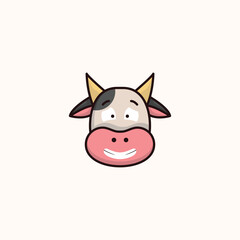 Cute Cow Illustartion
