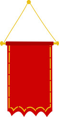 Red Flag Vertical Banner
