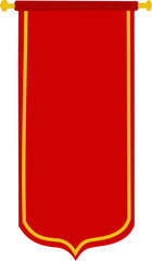 Red Flag Vertical Banner