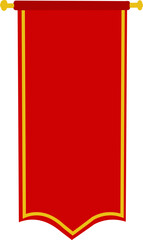 Red Flag Vertical Banner